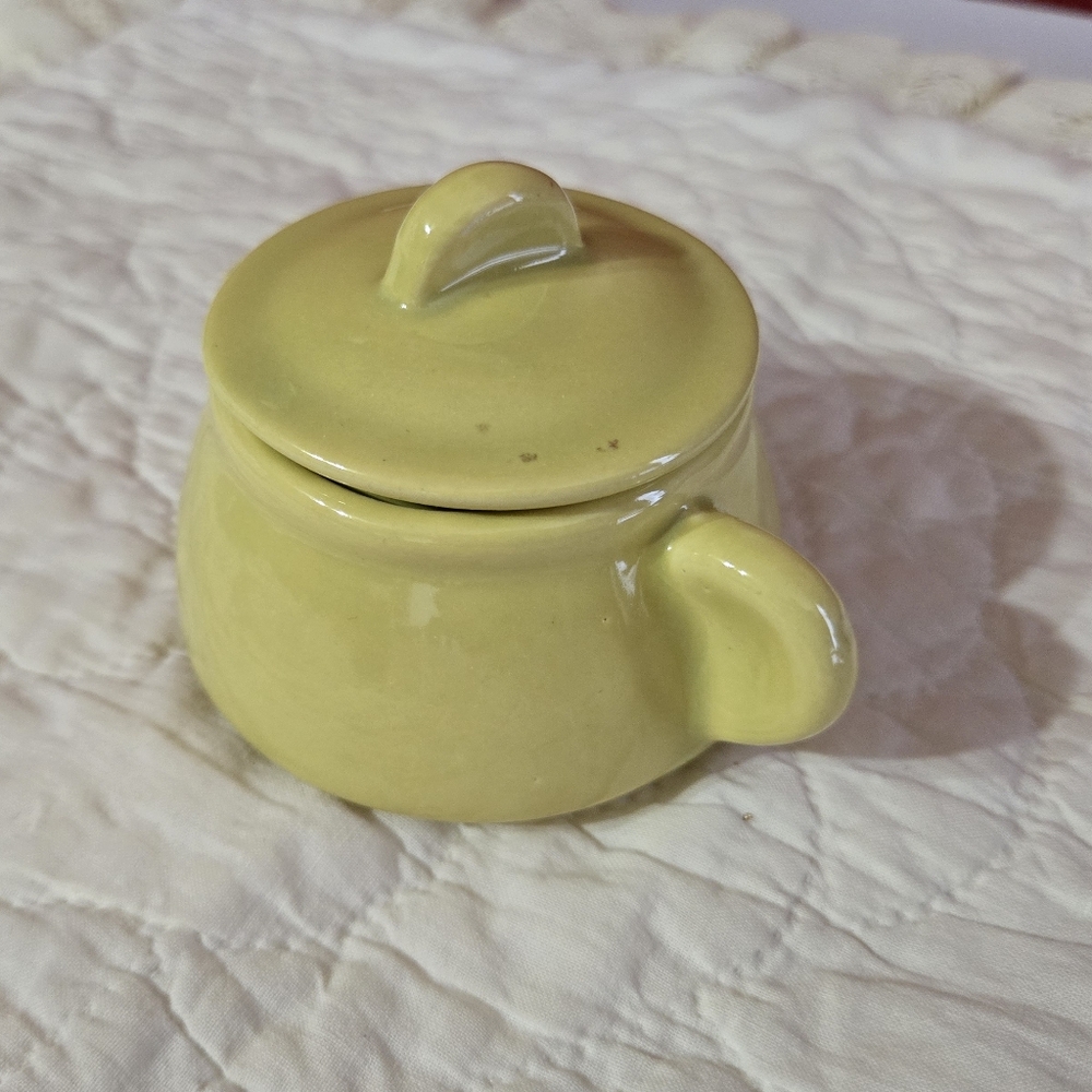 Set/2 Vintage Pottery Mini Pots - Picture 7 of 16